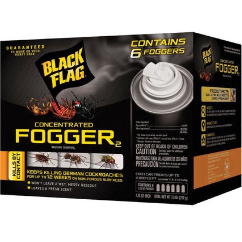 Black Flag Concentrated Insect Killer Fogger 6 pk