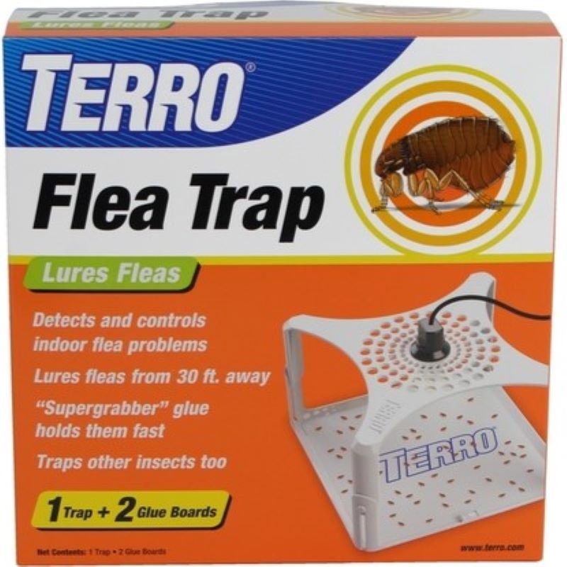 Terro Flea Trap 1 Trap 2 Glue Disks