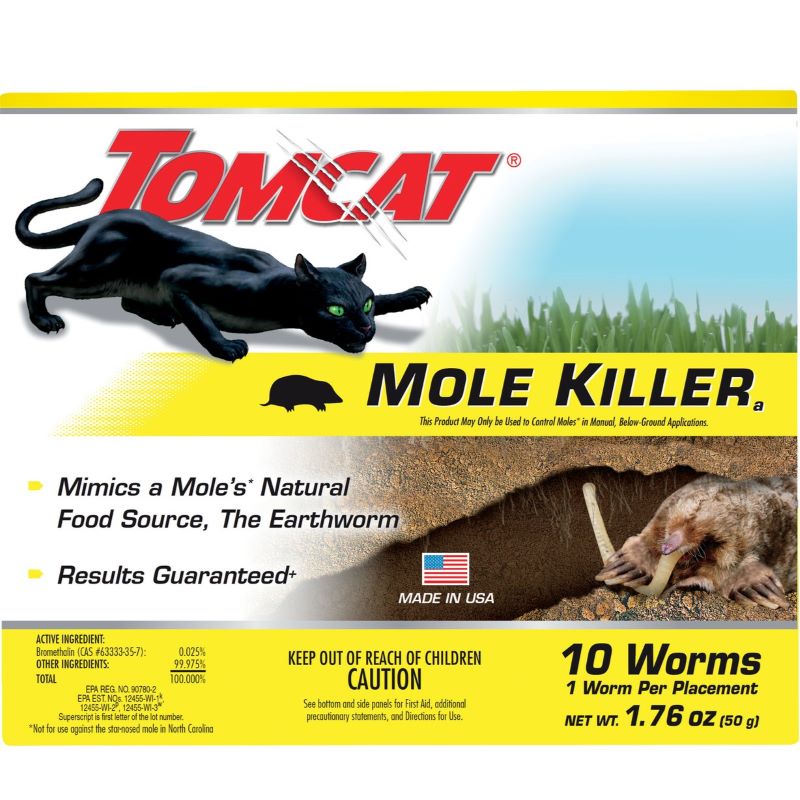 Tomcat Bait Worms for Moles 10 pk