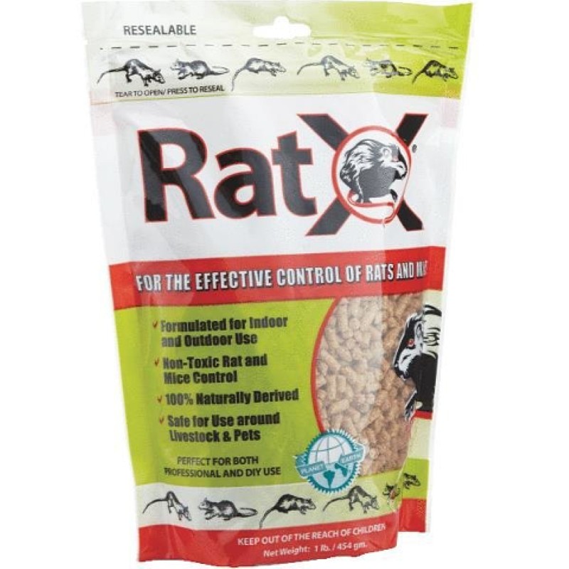 RatX Non-Toxic Rodent Bait Pellets 1 lb