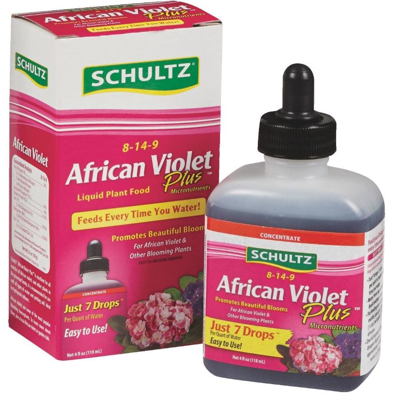 Schultz African Violet Plus Liquid Plant Food 4 oz