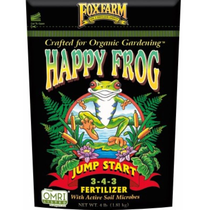 FoxFarm Happy Frog Jump Start 3-4-3 Fertilizer 4 lb