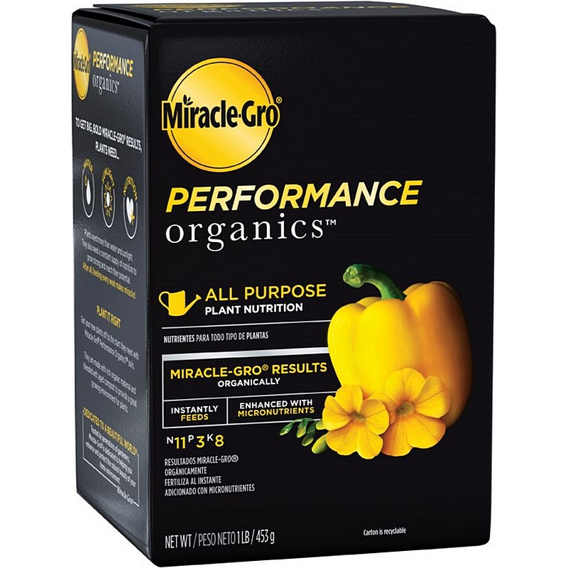 Miracle-Gro Performance Organics Granules All Purpose Plant Food 1 lb
