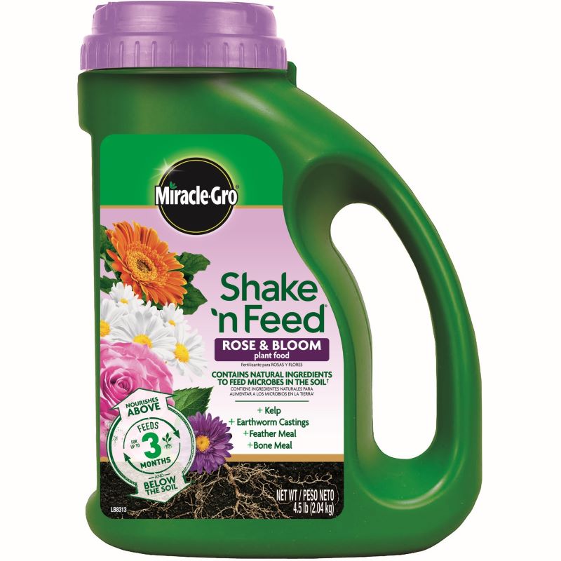 Miracle-Gro Shake 'n Feed Rose & Bloom Plant Food 4.5 lb