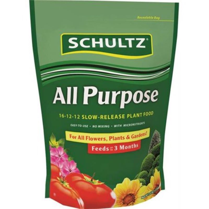 Schultz All Purpose Slow Release 16-12-12 Fertilizer 3.5 lb