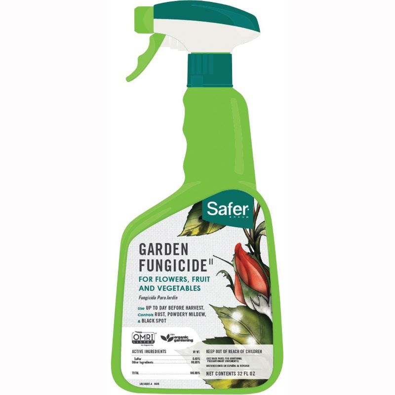 Safer Brand Organic Liquid Garden Fungicide 32 oz