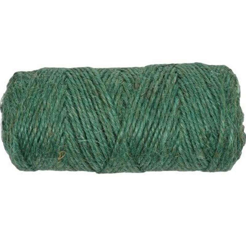 Garden Jute Twine Green 200'