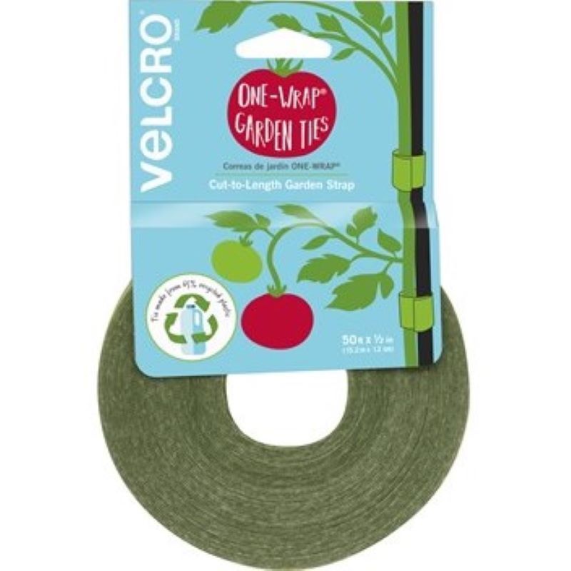 Velcro One Wrap Garden Ties .5"x50'