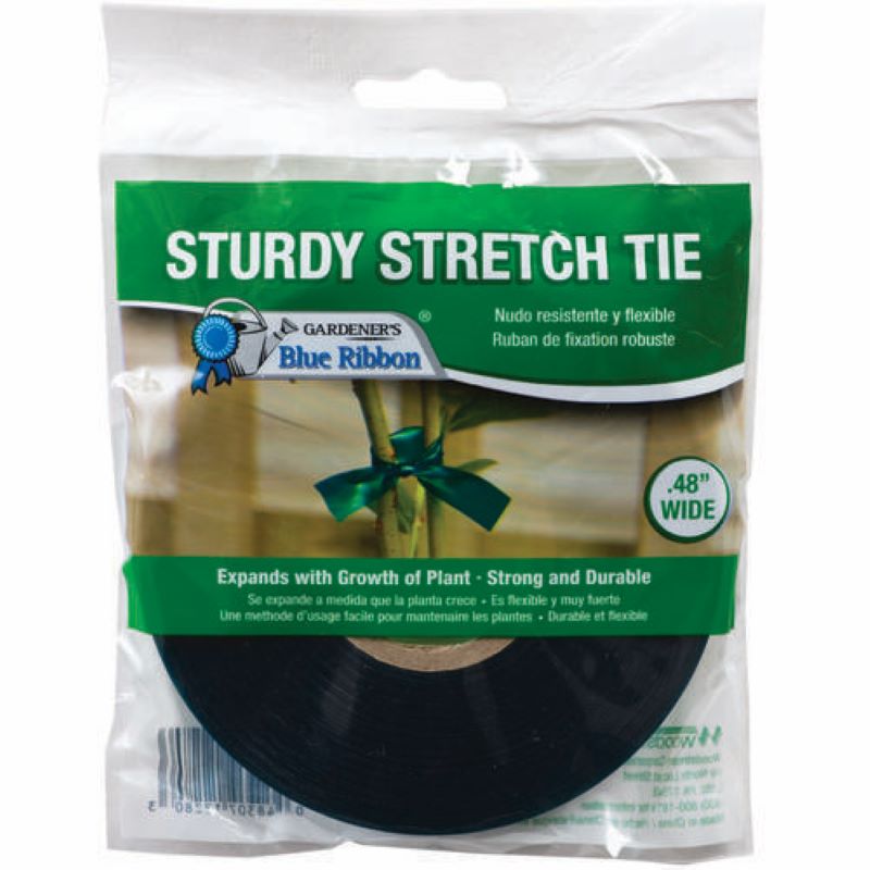 Gardener's Blue Ribbon Stretch Tie Tape Green .5"x150'