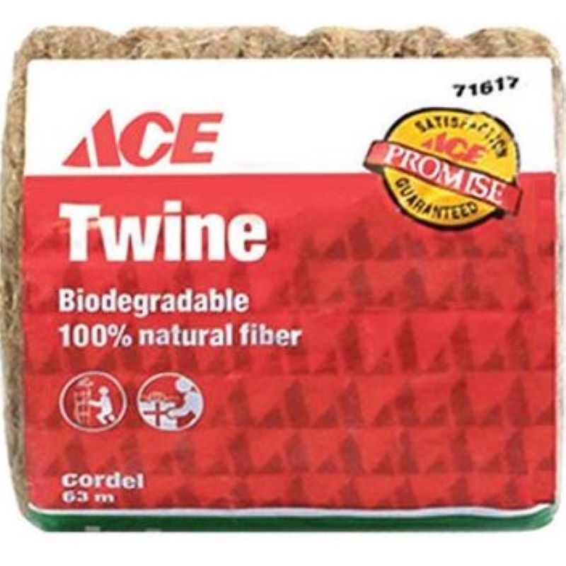 Ace Natural Twisted Jute Twine 208"