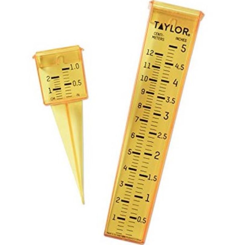 Taylor Square Ground Spike Rain Gauge 1.2"x7.8"