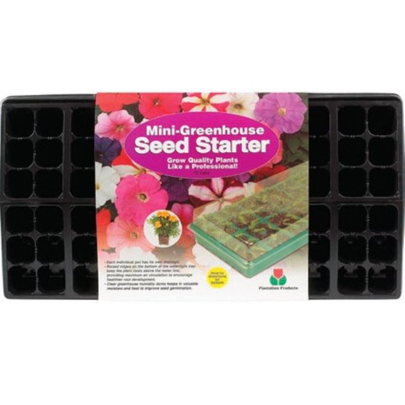 Ferry-Morse 72 Cells Seed Starting Kit Mini Greenhouse