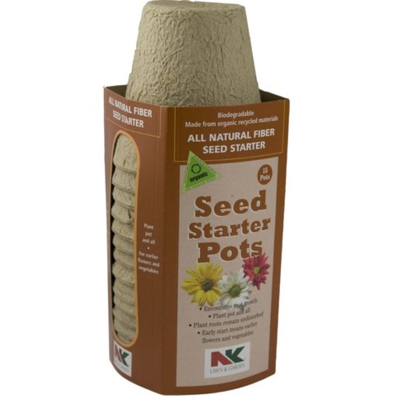 Ferry-Morse 3" Biodegradable Seed Starting Peat Pots 15 pk