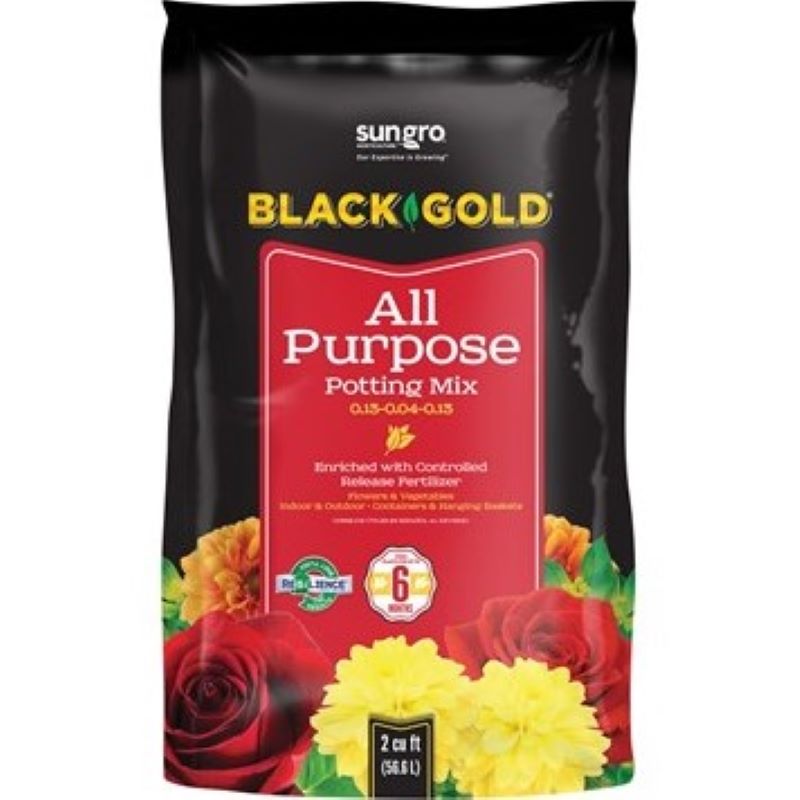 Sun Gro Black Gold All Purpose Potting Mix 2 cu ft