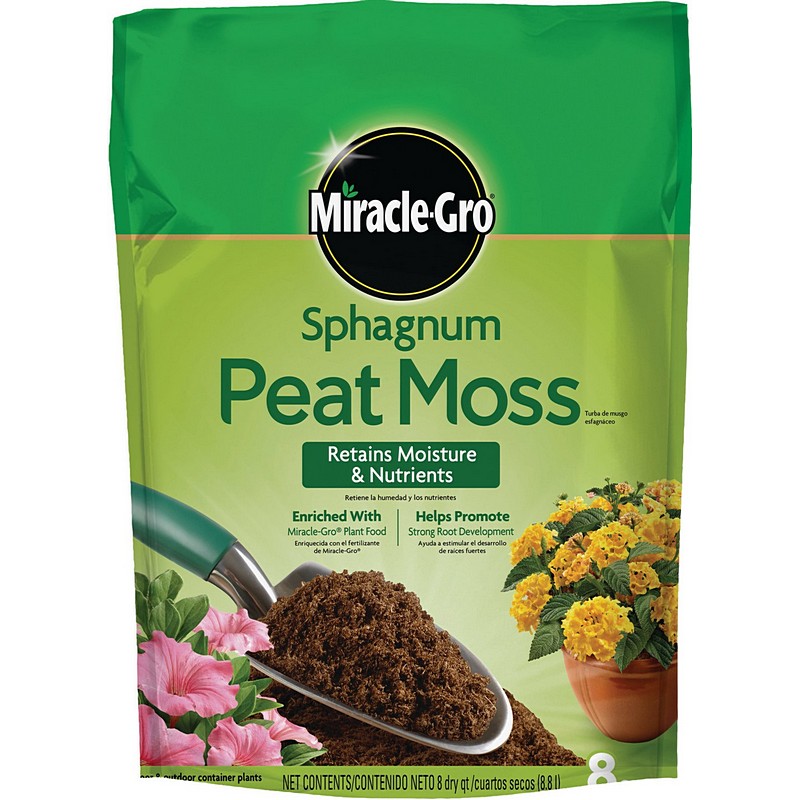 Miracle-Gro Sphagnum Peat Moss 8 qt