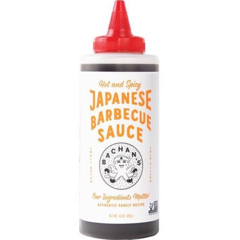 Bachan's Hot and Spicy Japanese Teriyaki BBQ Sauce 16 oz
