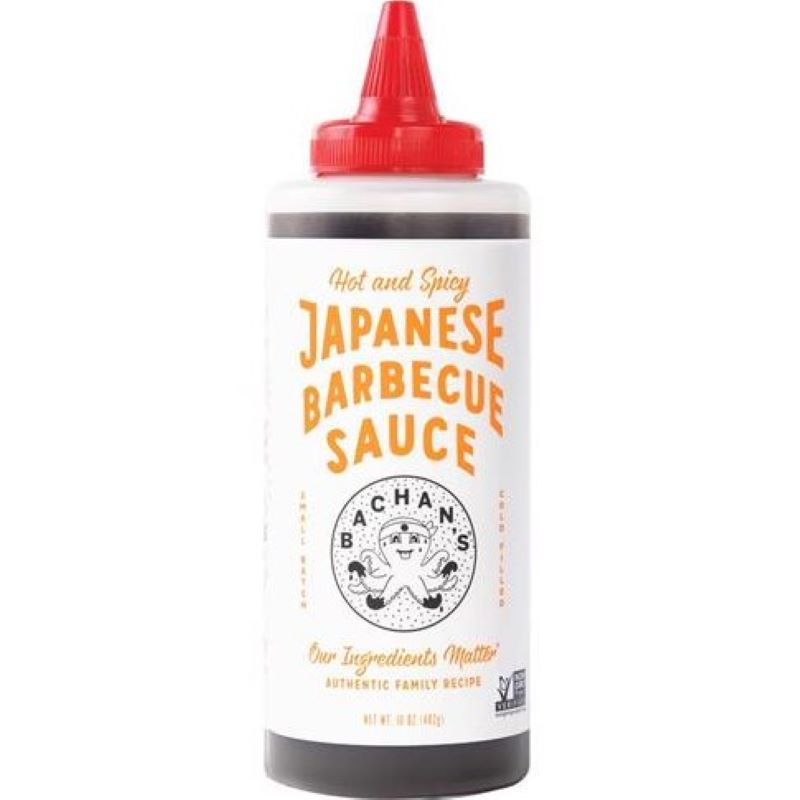 Bachan's Hot and Spicy Japanese Teriyaki BBQ Sauce 16 oz