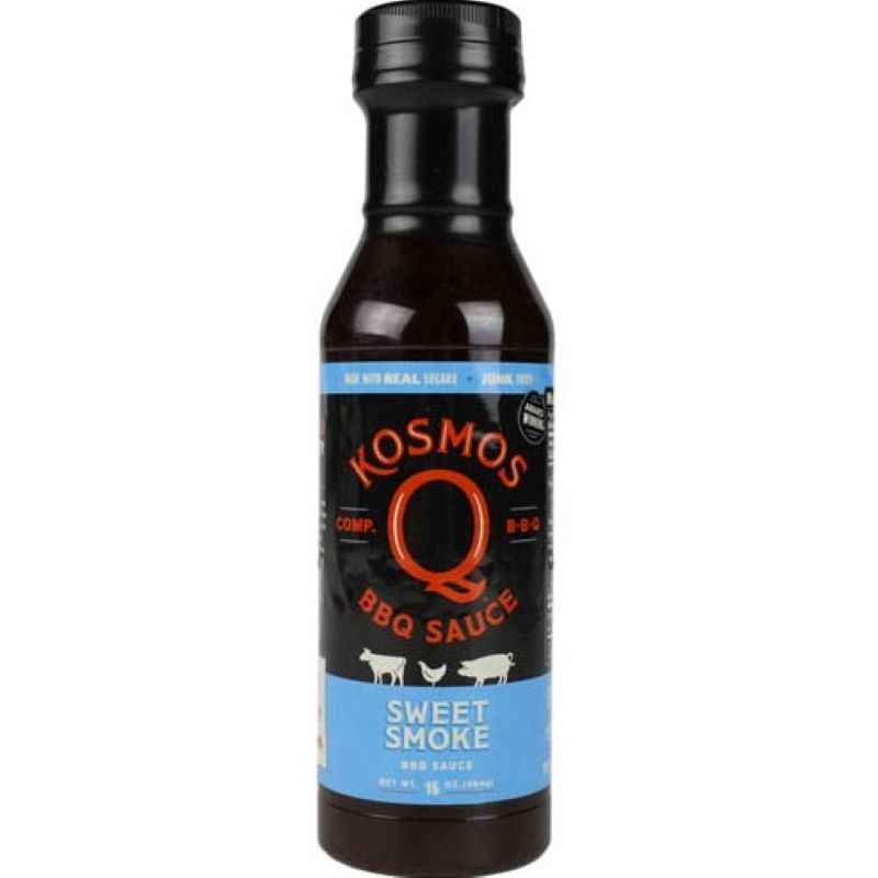 Kosmos Q Sweet Smoke BBQ Sauce 16 oz