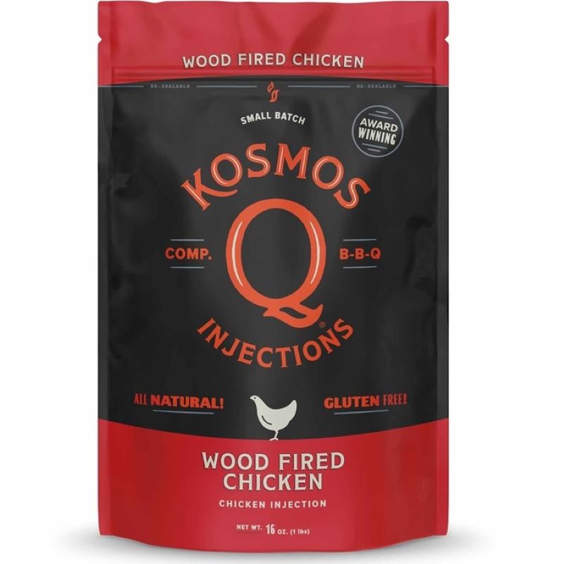 Kosmos Q Injections Wood Fire Chicken Marinade Mix 16 oz