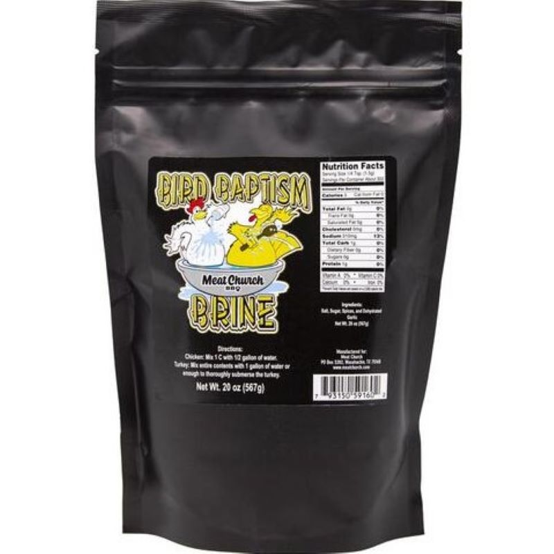 Meat Church Bird Baptism Brine Mix 20 oz