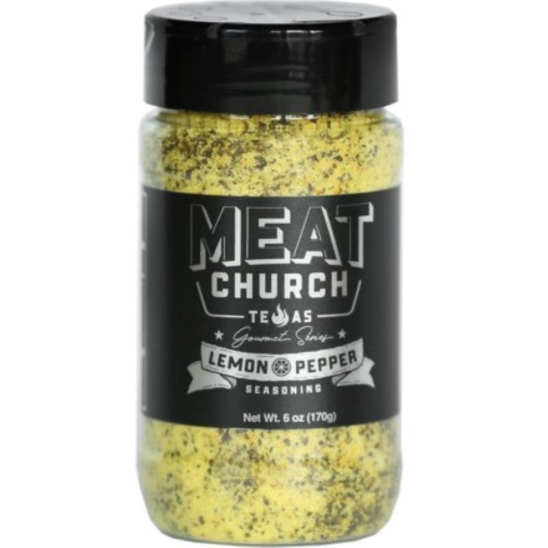 Meat Church Gourmet Series Lemon Pepper Seasoning 6 oz