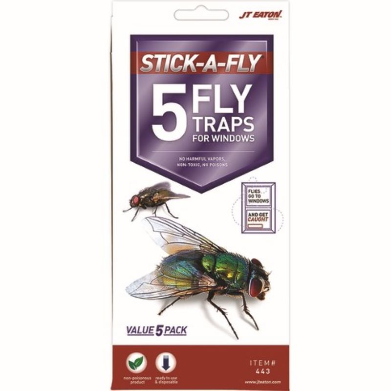 JT Eaton Stick-A-Fly Fly Trap 5 pk