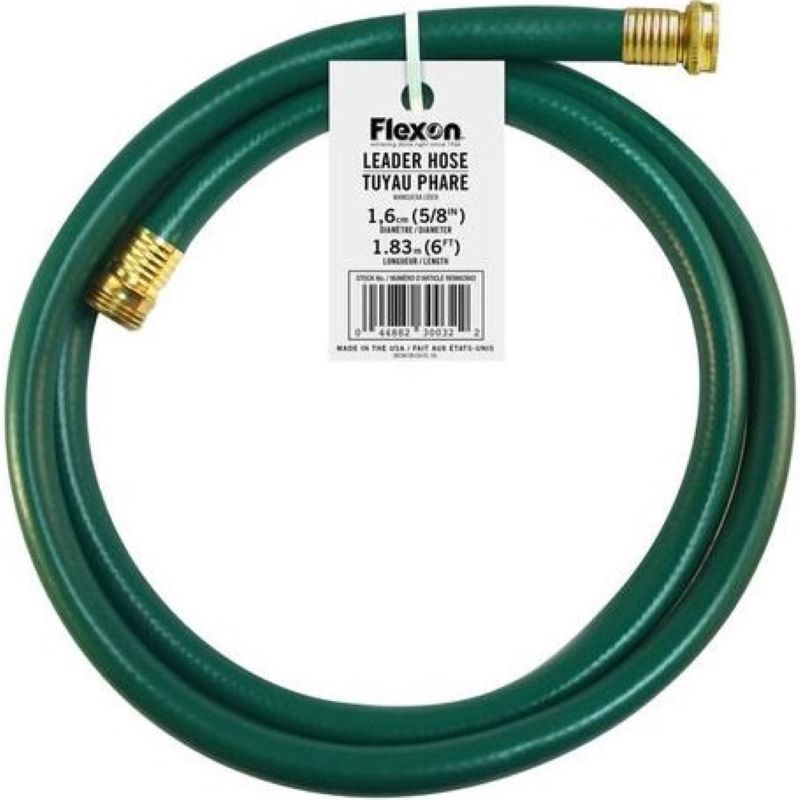 Flexon 5/8" Leader Hose Green 6'