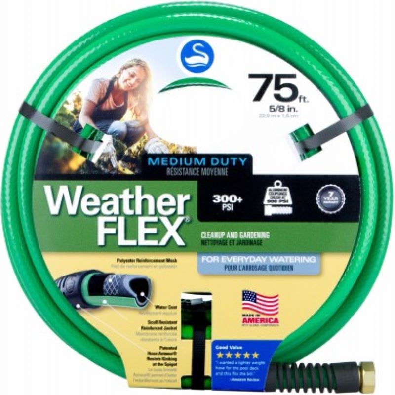 Swan Weather Flex 5/8" Hose Green 75'