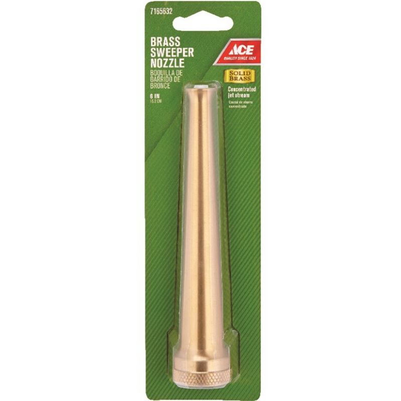 Ace Jet Stream Brass Sweeper Hose Nozzle