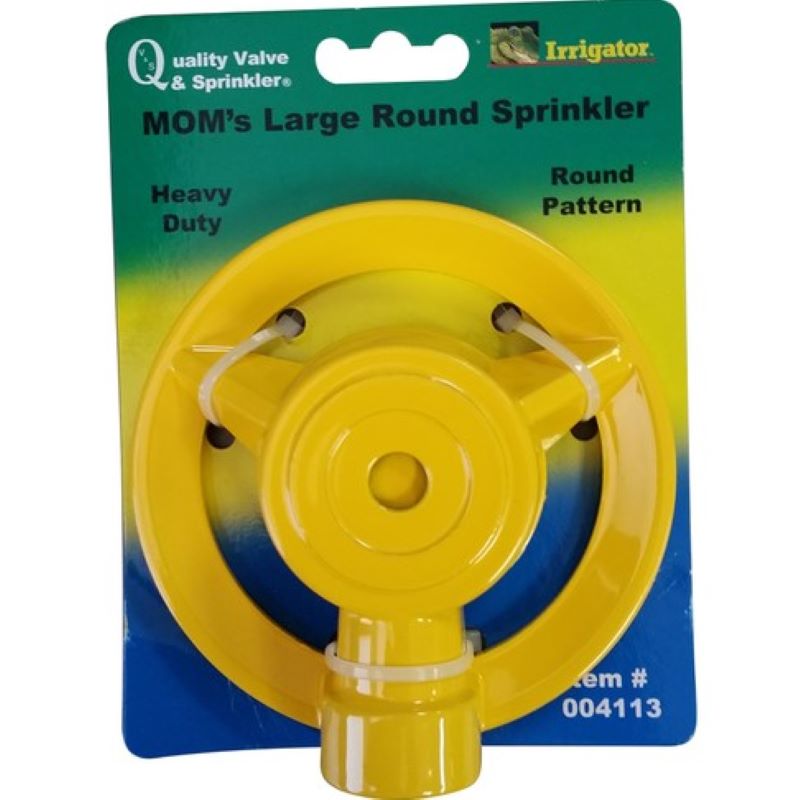 Mom's Large Round Heavy Duty Metal Sprinkler