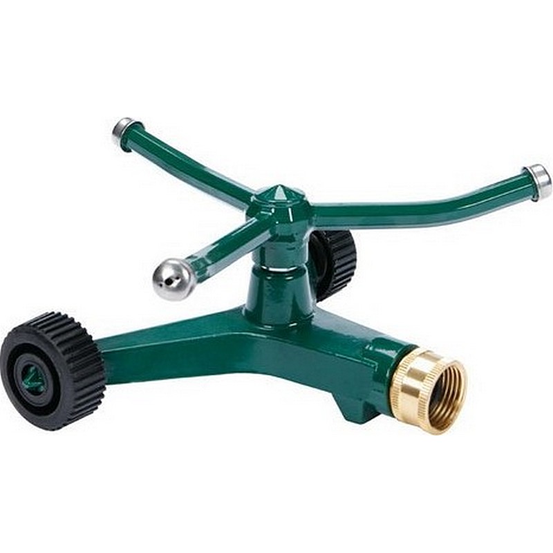 Ace 3 Arm Metal Wheeled Base Rotating Sprinkler