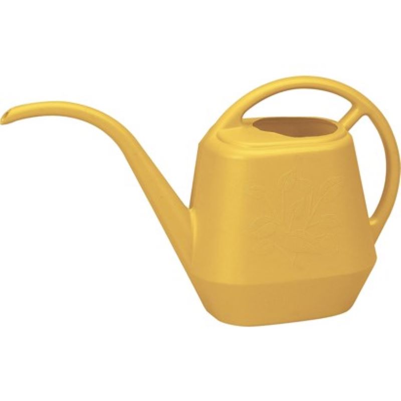 Bloem Aqua-Rite Earthly Yellow Watering Can 56 oz