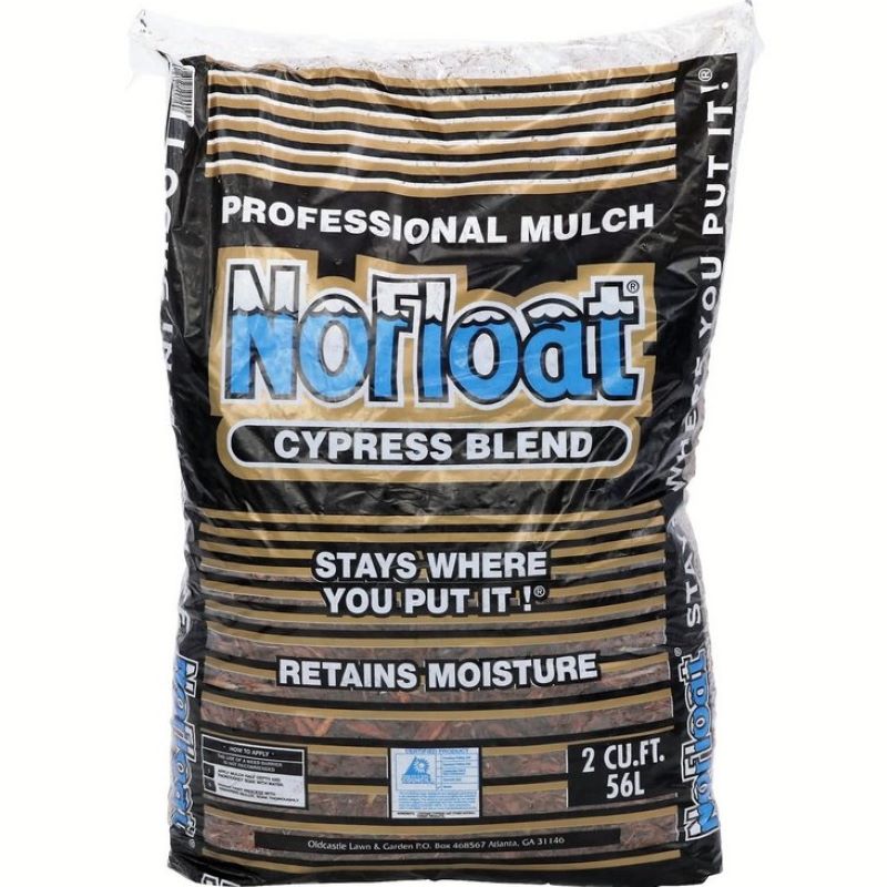 NoFloat Cypress Blend Professional Mulch 2 cu ft
