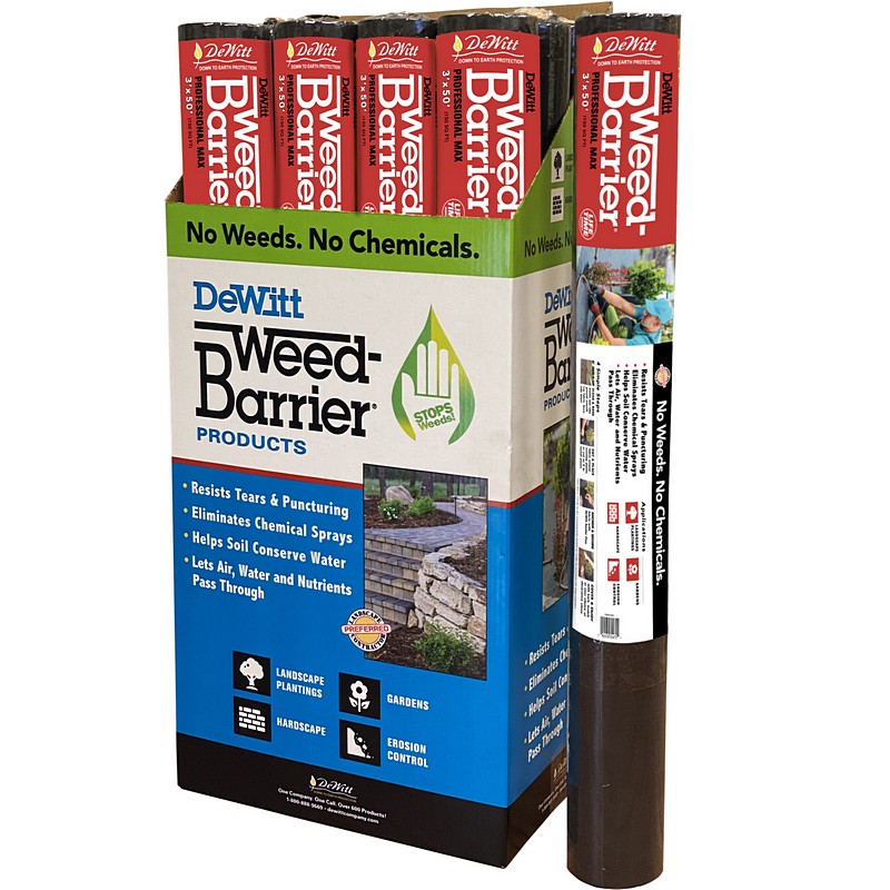 Pro Max Weed Barrier 3'x50'