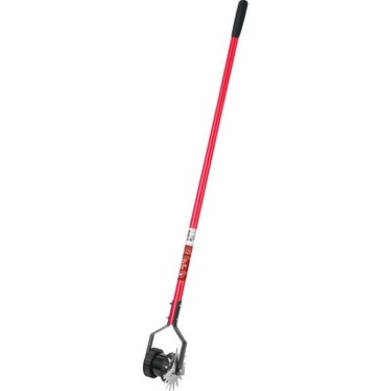 Ace Steel Dual-Wheeled Rotary Edger Fiberglass Handle 48"