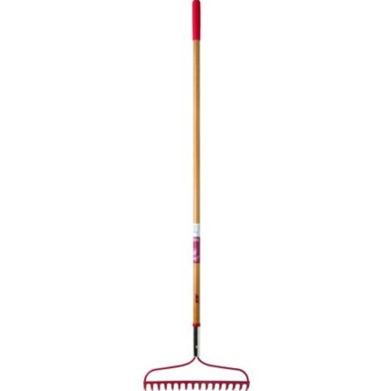 Ace 16 Tine Steel Bow Rake Wood Handle 60"