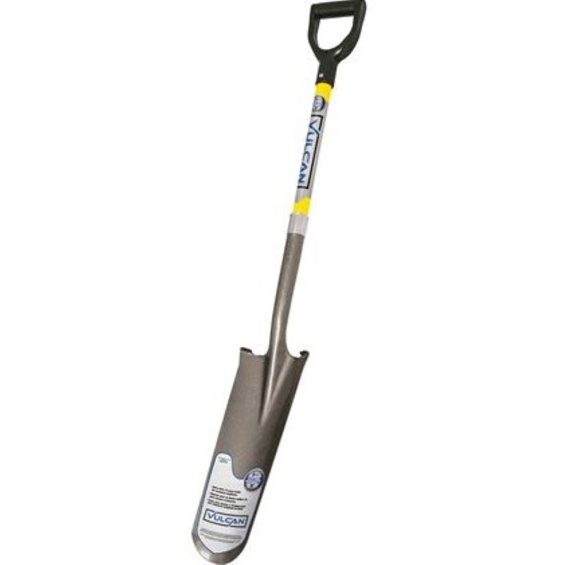 Vulcan Drain Spade Shovel Fiberglass Handle 29 in