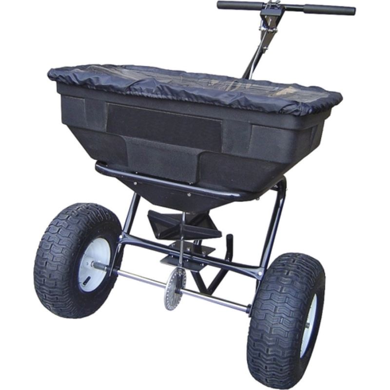 Vulcan Steel Frame Broadcast Push Spreader 125 lb