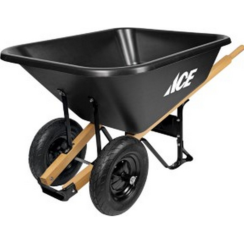 Ace Poly Wheelbarrow 2 Wheel 8 cu ft