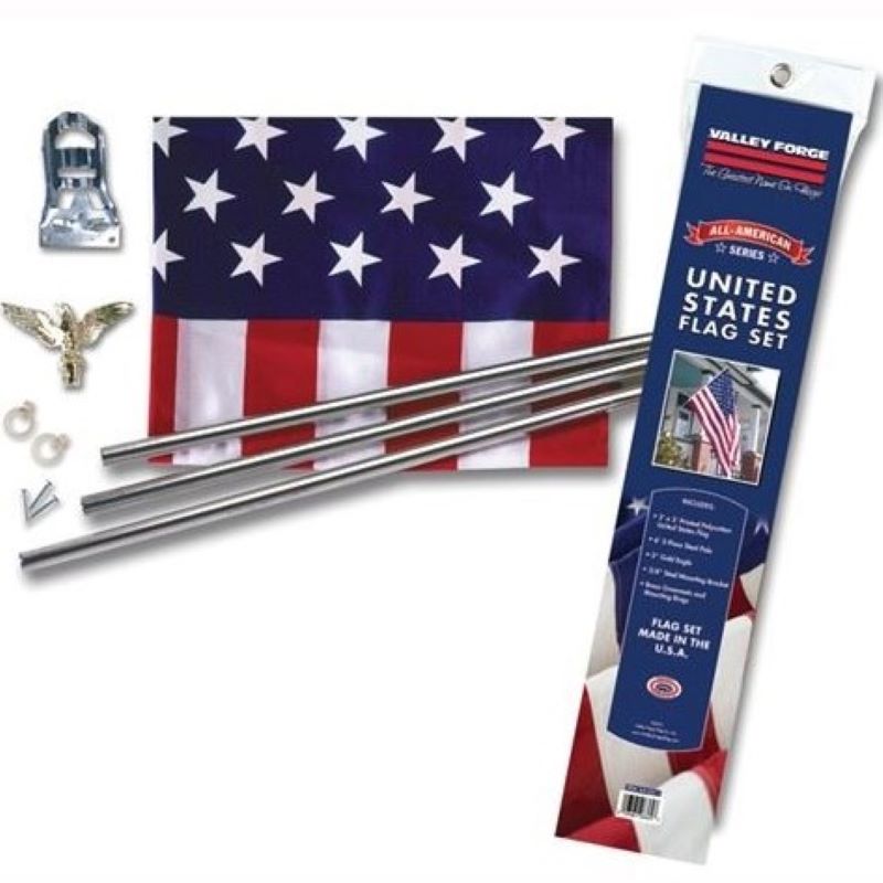 Valley Forge American Flag Kit 36"x60"