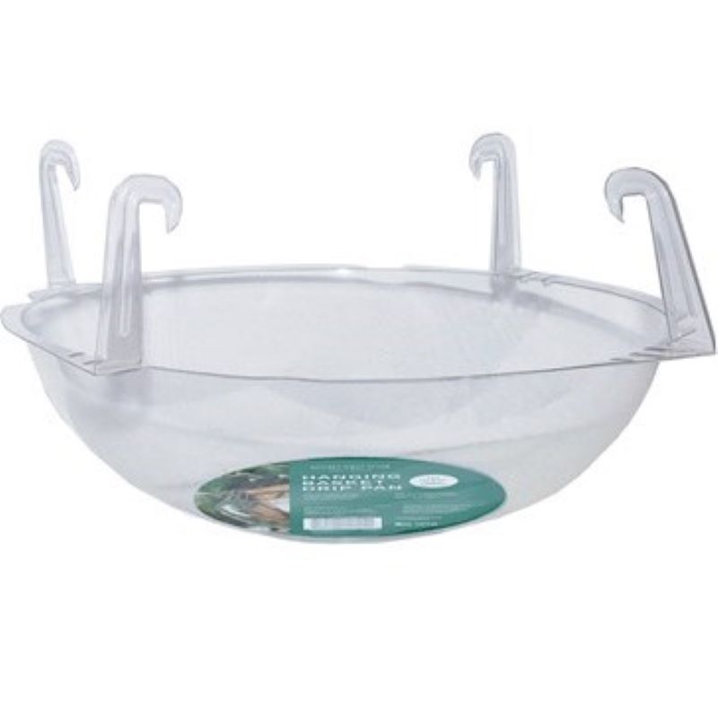 Plastic Drip Pan for Wire Coco Hanging Basket 12"-14"