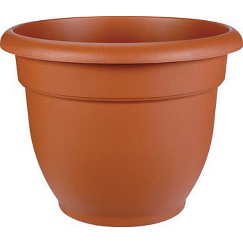 Bloem Ariana Resin Planter Terracotta Clay 12 in