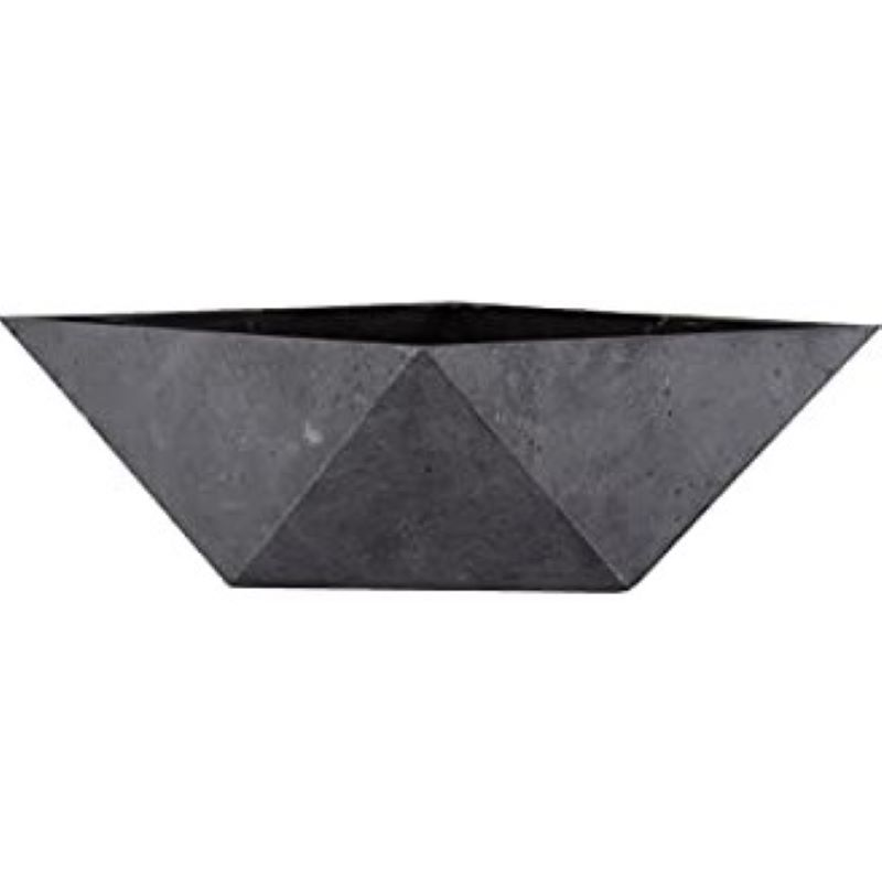 Deco Faux Concrete Succulent Bowl 6 in