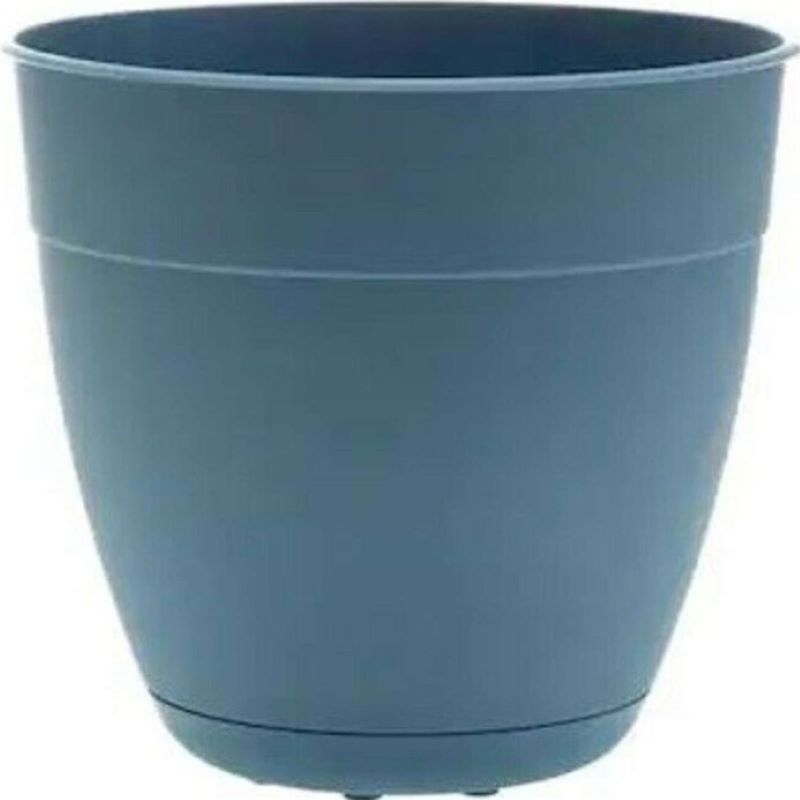 Bloem Dayton Plastic Planter Ocean Blue 8 in