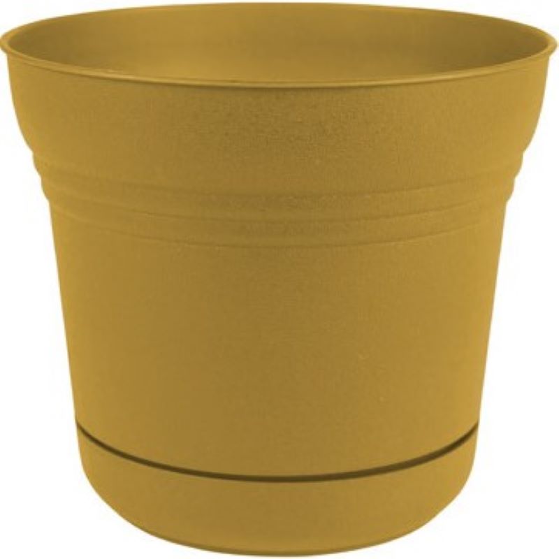 Bloem Saturn Polyresin Planter Yellow 5 in