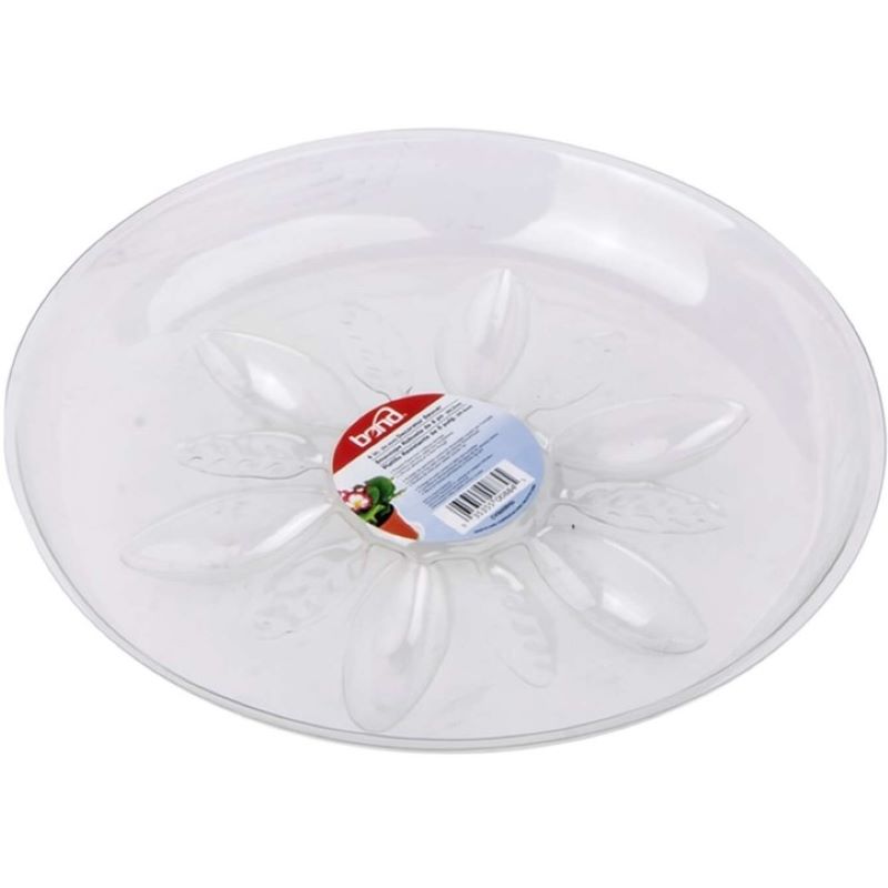 Bond Clear Plastic Plant Saucer 8 in