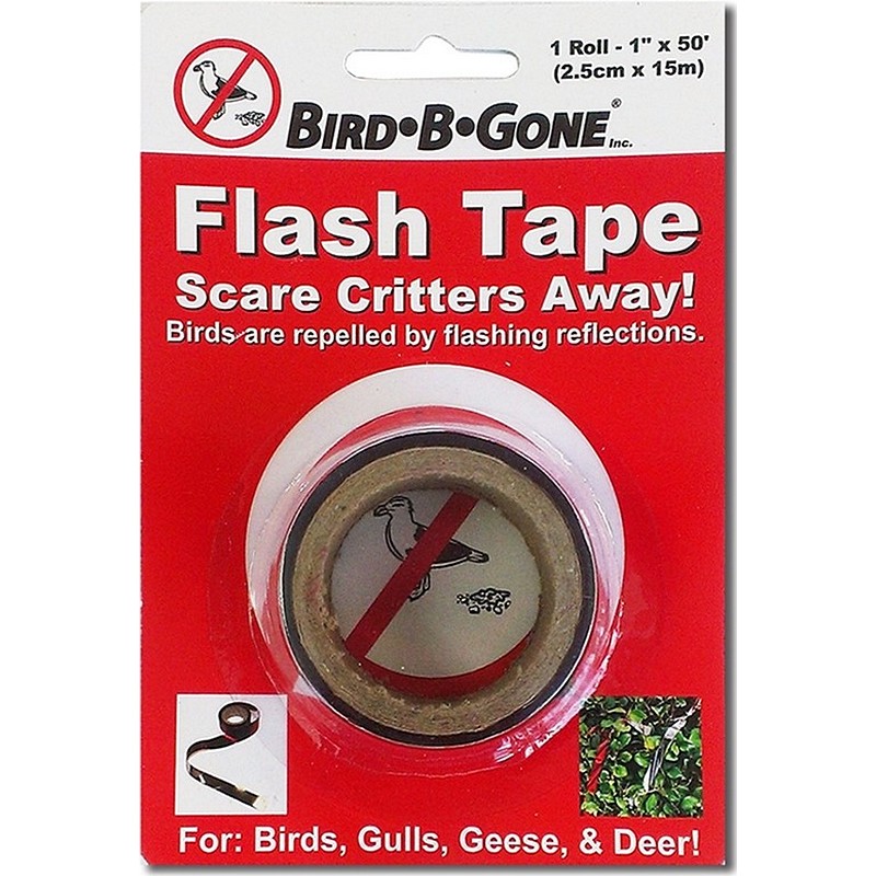 Bird-B-Gone Mylar Flash Tape Critter Repellent