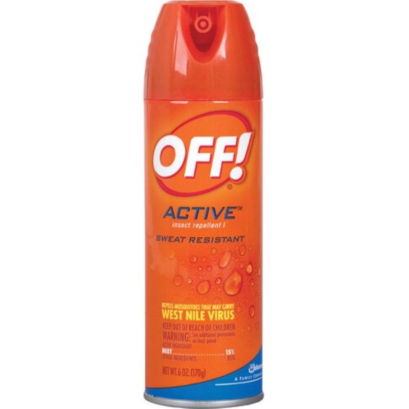 OFF Active Insect Repellent Spray 6 oz