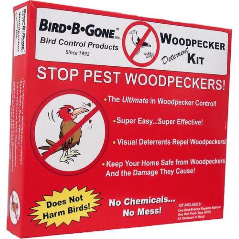 Bird-B-Gone Woodpecker Deter Kit