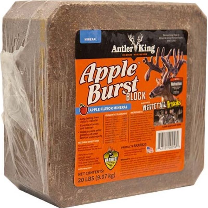 Antler King Apple Burst Deer Block 20 lb